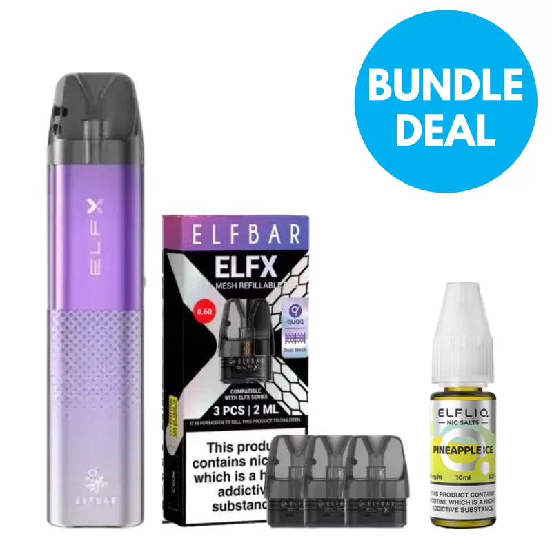 20mg Elf Bar Disposable Vape Alternative Bundle - Elf Bar / 20mg / 50VG/50PG / 10ml / Pod Kit