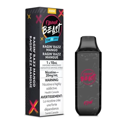 FLAVOUR BEAST 4000 – RAGIN RAZZ MANGO