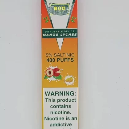 Bud Vape Disposables – Mango Lychee [CLEARANCE]