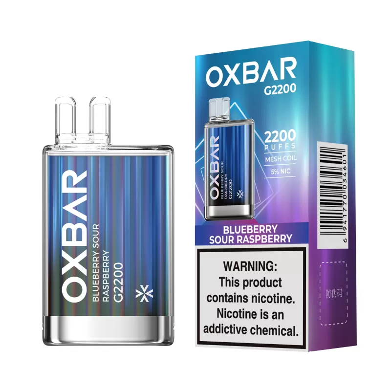 OXBAR G2200 Disposable Device – 2200 Puffs x 10 PCs - 10pcs (Bundle Pack) / Strawberry Kiwi - Image 3