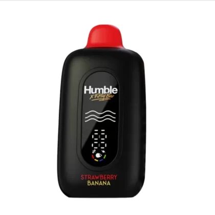 STRAWBERRY BANANA HUMBLE X FIFTY BAR 20K - Huffvape
