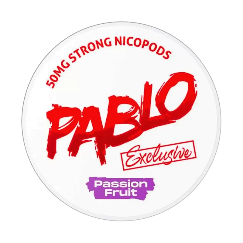 Passion Fruit Pablo Nicotine Pouches - Ecigwizard