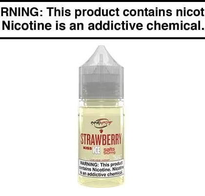 STRAWBERRY KISS ICE BY INNEVAPE SALTS 30ML - Vapejuice