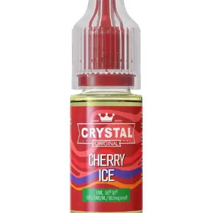 SKE Crystal Cherry Ice Nic Salt Vape Juice - Strength 10mg