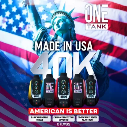 ONE TANK 40K Disposable Device - 40,000 Puffs - POG