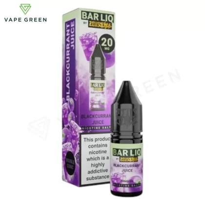 Blackcurrant Juice Nic Salt E-Liquid by Zeus Juice Bar Liq - Eliquidsupply