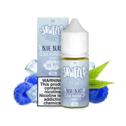 Skwezed Salt Blue Raspberry ICED 30ml - Vape Product, Vape Product
