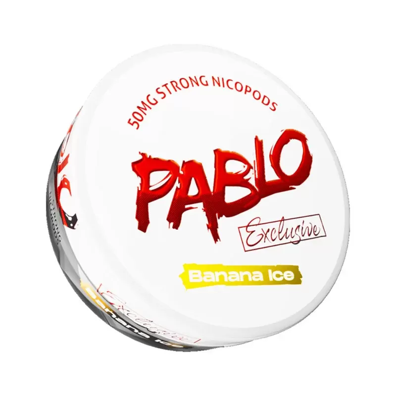 Banana Ice Exclusive Nicotine Pouches by Pablo - Ejuicewarehouse