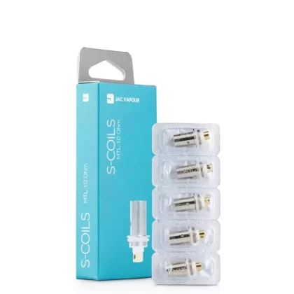 Jac Vapour Replacement S-Coils 0.5/1.0Ω - Vape Product, Vape Product (86BB24)