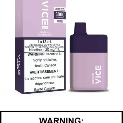 Grape Ice by Vice Box Disposable Vape