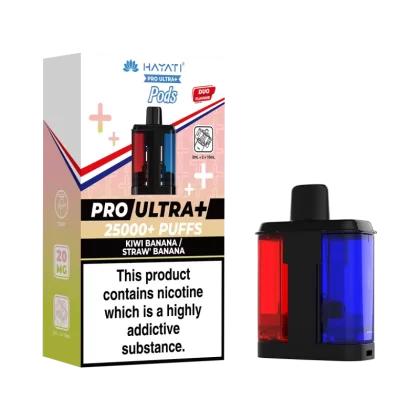 Kiwi Banana / Straw' Banana Hayati Pro Ultra Plus Refill Pack - Ecigwizard