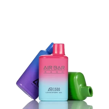 Air Bar Nano 1500 Puff Disposable Vape - 4ml (DISCONTINUED) - Love Story