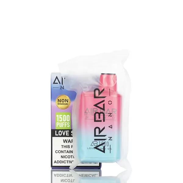 Air Bar Nano 1500 Puff Disposable Vape - 4ml (DISCONTINUED) - Love Story - Image 2