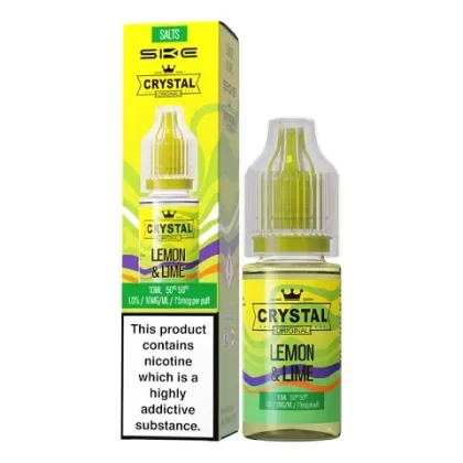 SKE Crystal Nic Salts – Lemon & Lime – 10ml