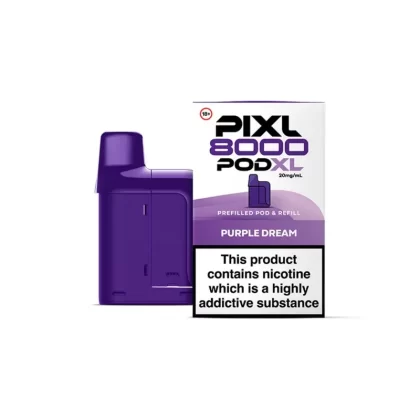 Pixl 8000 Purple Dream Refill Pods - Ejuicewarehouse