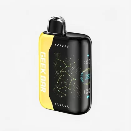 Geek Bar Pulse X Platinum Edition: 3D Screen Disposable Vape