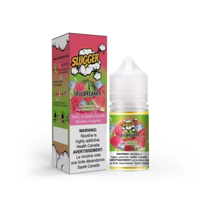 Slugger Jaw Breaker Series Raspberry Watermelon Ice – 30ml Nic Salt - Vape Product, Vape Product