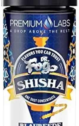 BLUEBERRY MINT SHISHA E LIQUID BY DR FOG 100ML 75VG