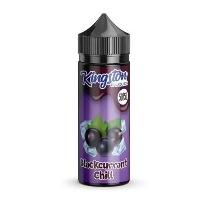 KINGSTON BLACKCURRANT CHILL 50/50 100ML SHORTFILL E-LIQUID
