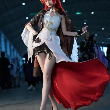 Himeko Style Costume Sci-Fi Space Navigator Cosplay Outfit