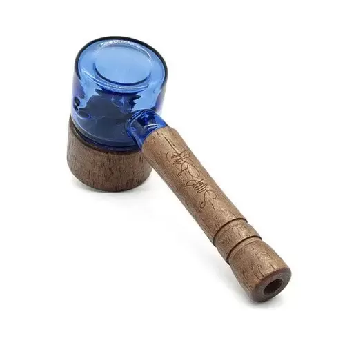 Dogg Lbs Wood Grain Hammer Hand Pipe - Virginiavapes - Image 2