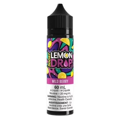 WILD BERRY – LEMON DROP BOOST SALT 60ML [FED]