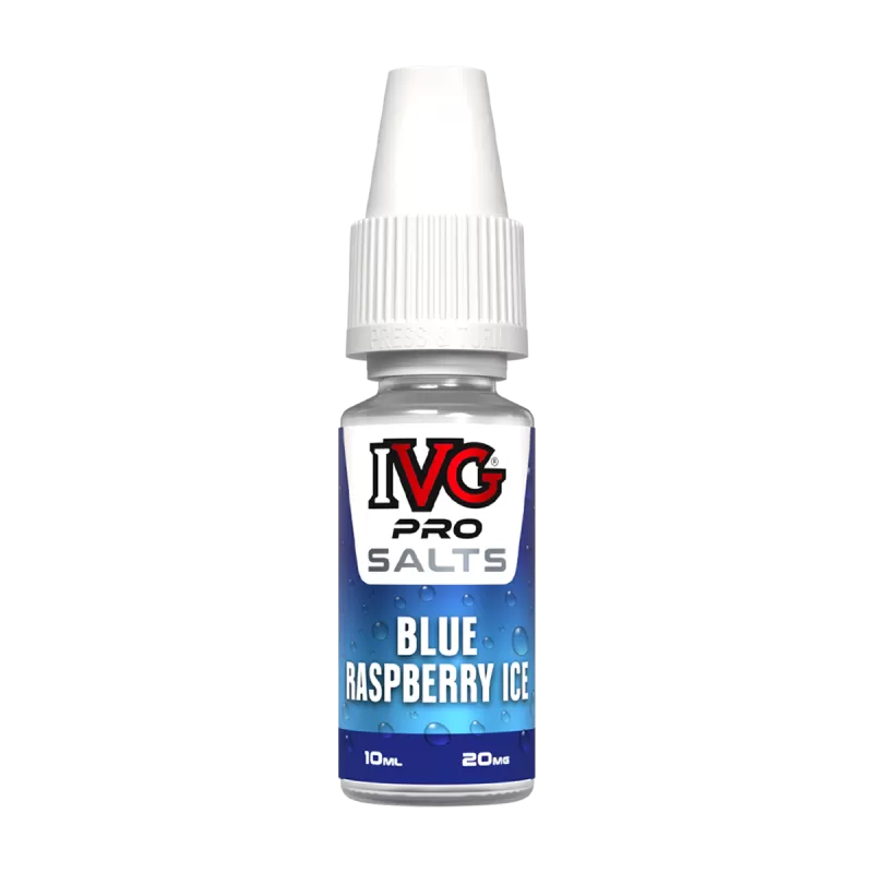 Blue Raspberry Ice Nic Salt by IVG Pro - 10ml - Vape Product, Vape Product (77AE4D)
