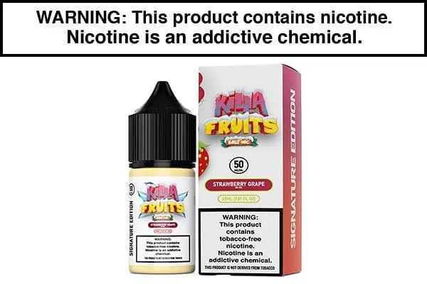 STRAWBERRY GRAPE ICE BY KILLA FRUITS SALT 30ML - Vapejuice