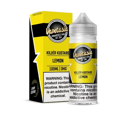 Vapetasia Killer Kustard Lemon eJuice - Vape Product; Vape Product, Vape Product (1E3F8E)