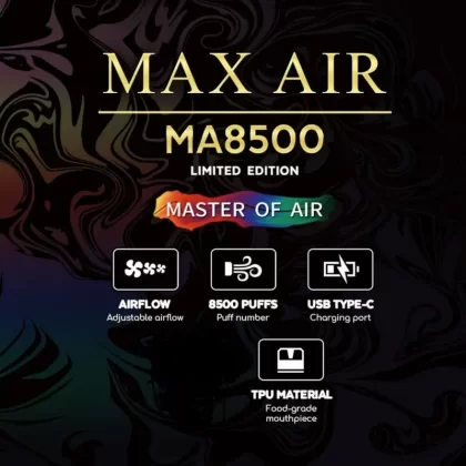 MR FOG MAX AIR 8500 * LAST CALL * - FLAVOURS#DOUBLE APPLE>DOUBLE BERRY>DOUBLE ESPRESS>DOUBLE GRAPE>DOUBLE PEACH>DOUBLE RAZZ>DOUBLE SPEARMINT>DOUBLE STRAWBERRY