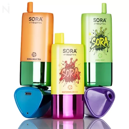 Sora Trinity 60K Disposable - Cool Mint / Icy Mint / Miami Mint