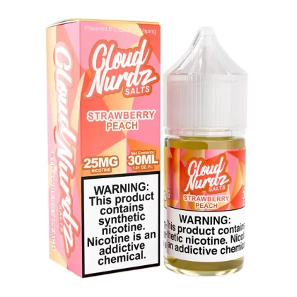 Strawberry Peach | Cloud Nurdz Salts | 30mL - 50MG