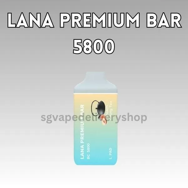 Lana Premium Bar 5800 Puffs - Passion Fruit - Sgvapedeliveryshopsecure