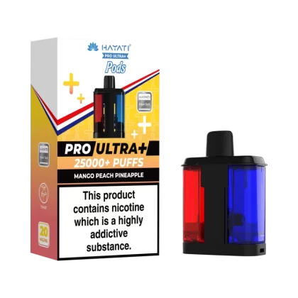 Mango Peach Pineapple Hayati Pro Ultra Plus Refill Pack - 20mg - Vape Product (987CD1)