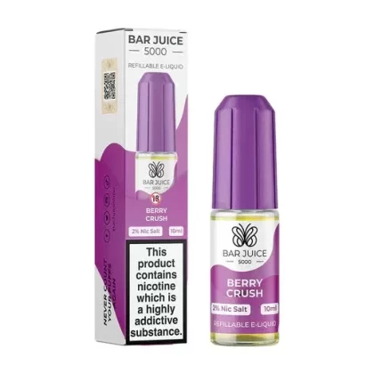 Bar Juice 5000 Berry Crush Nic Salt Vape juice 10ml - Nicotine Strength#10mg>20MG