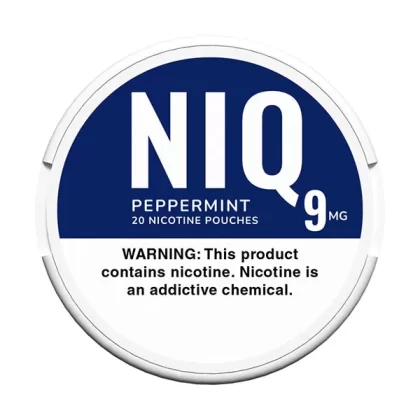 NIQ Pepper Mint Nicotine Pouches - Ejuicedirect
