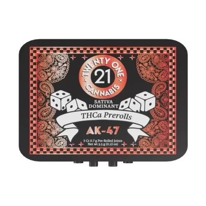 Twenty One THC-A Pre-Rolls 3.5g 5pcs