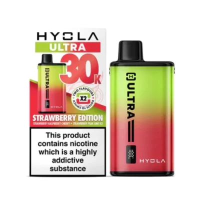 Hyola Ultra 30k Prefilled Pod Kits – Strawberry Edition Flavour 20mg Salt Nicotine