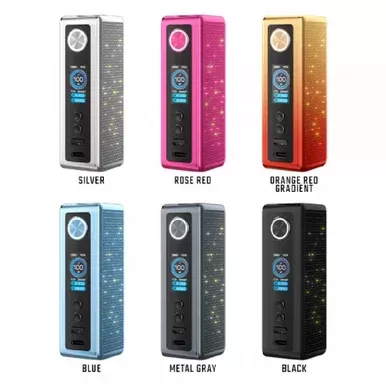 Voopoo Vinci Spark 100 Mod - Option#Black>Blue>Metal Gray>Orange-Red Gradient>Rose Red>Silver