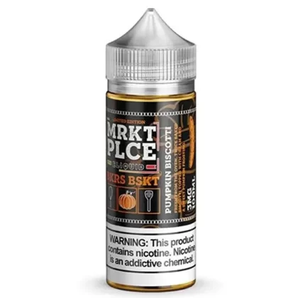 Pumpkin Biscotti E-Liquid by Mrktplce Bkrs Bskt - Size#100ml~Nicotine#3MG>6MG