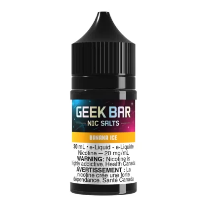 Geek Bar Salt Nic E-Liquid - Banana Ice 30ml - 20mg/ml