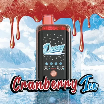 DOOZY ICE CUBE 40K Disposable Vape – Cranberry Ice