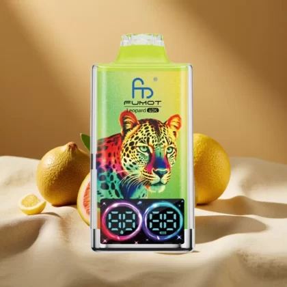 Fumot Leopard 40K Dual Mesh Disposable Vape – Kiwi Passion Fruit Guava