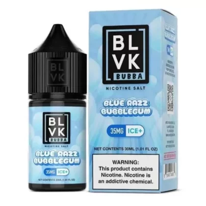 BLVK Bubba Salt Blue Razz Bubblegum Ice 30mL