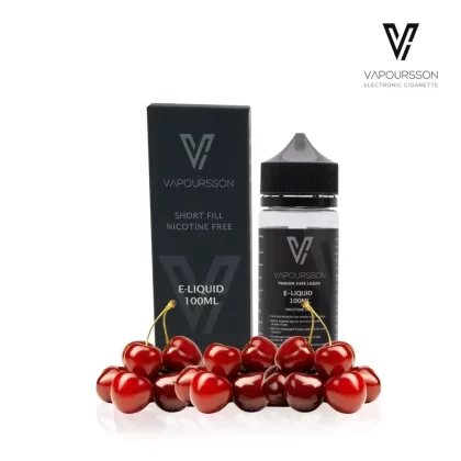 Vapoursson e-Liquid – Cherry 0mg 100ml Shortfill | Cigee