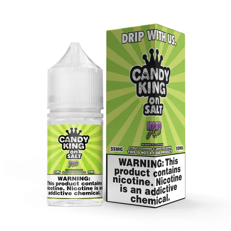 CANDY KING on SALT - Hard Apple - 30ML E-Liquid - 35MG