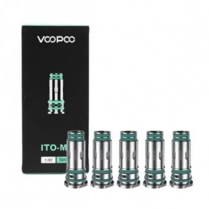 VOOPOO ITO Coils - 5 Pack; M0 0.5 Ohms, M1 0.7 Ohms (5B8A92)