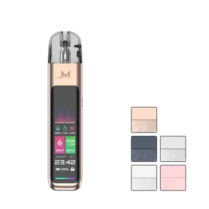 Memers Dr Air X Vape Kit - Champagne Gold, Dark Blue